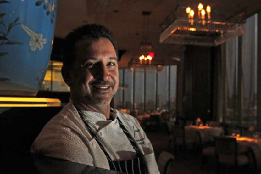 Anthony Bombaci, chef at Nana, the elegant restaurant at the Hilton Anatole hotel, is one of...