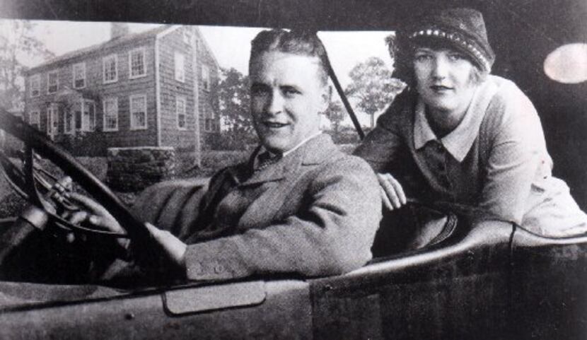   F. Scott and Zelda Fitzgerald on their honeymoon (ca. 1920) .