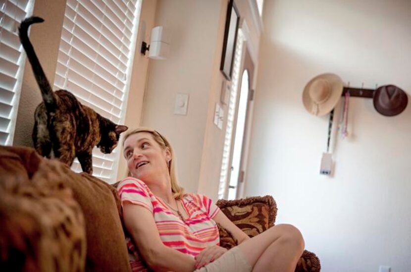 
Sprinkle receives hair removal treatment from Denise McCaa at Electrology 3000 in...