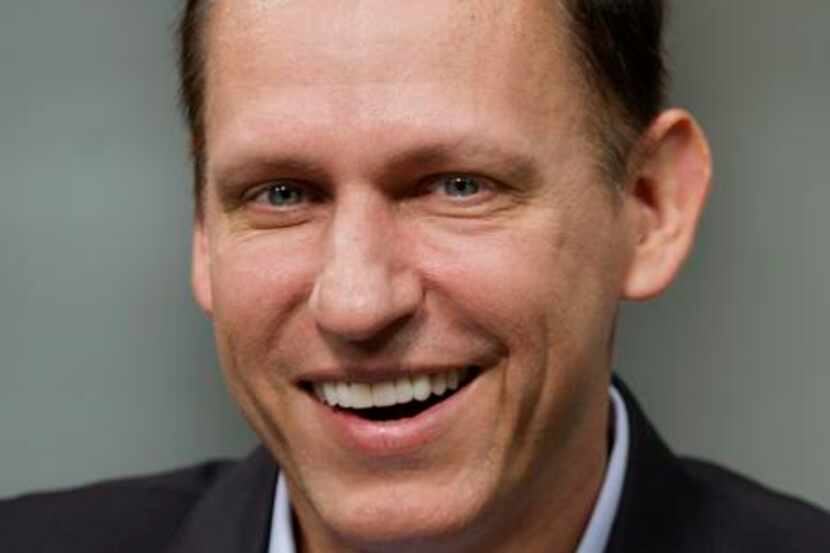 
Peter Thiel spoke to a sold-out crowd at Southern Methodist University’s Tate Lecture Series.
