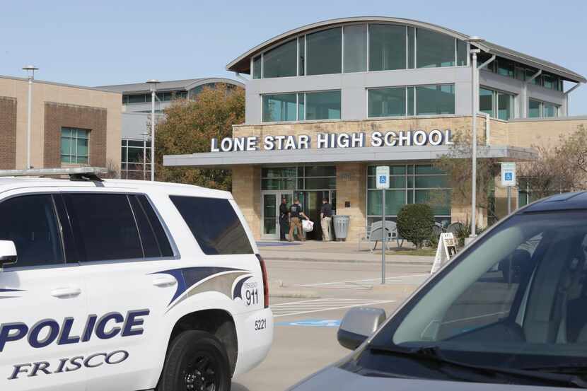 Police investigate a social media threat that shut down Lone Star High School in Frisco on...