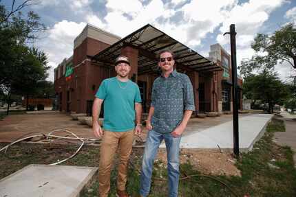 Austin Rodgers and Garrett Mayer plan to keep the industrial bones of the building's former...