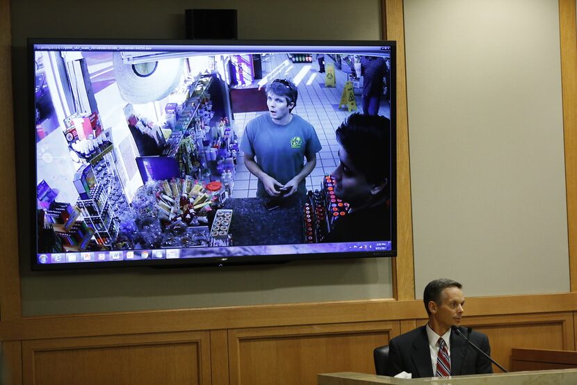 Richardson Detective Quentin Rasco testified about surveillance video showing Jason Lowe...