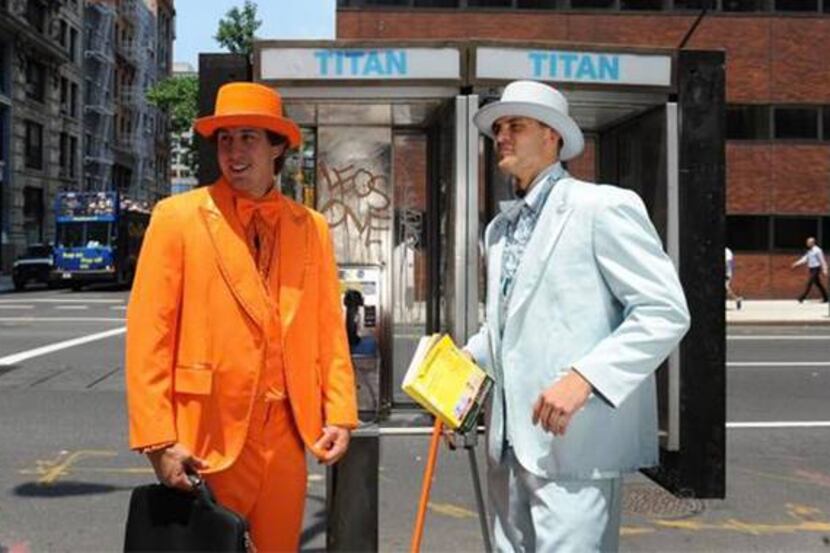 Rangers pitcher Derek Holland, left, would have the worst looking suit on the campaign trail.