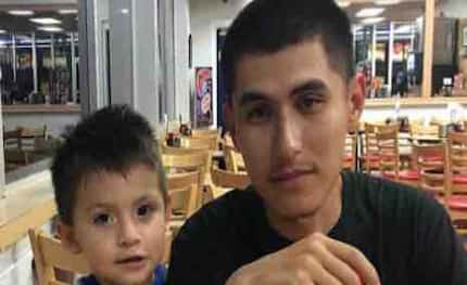 Steven Robles and his son, Jacob. (GoFundMe)