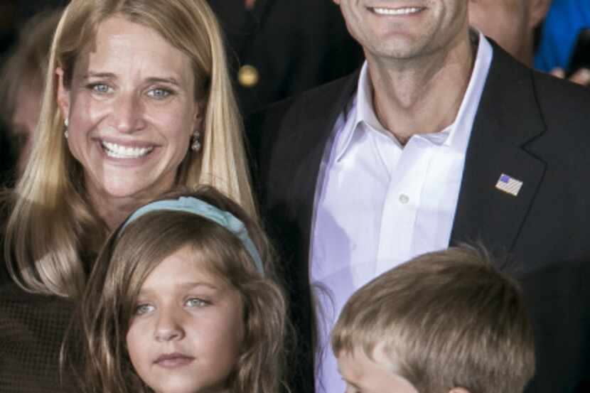 Paul Ryan’s family includes his wife, Janna, who grew up in Madill, Okla., and three...