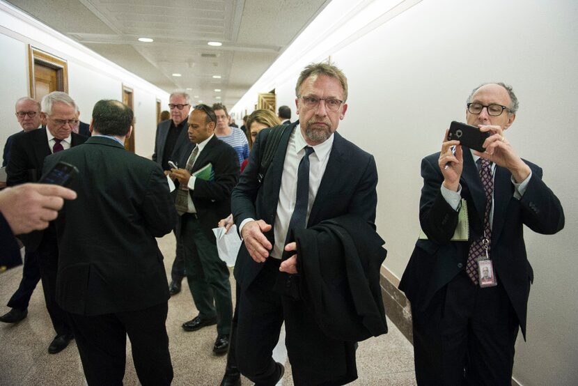 Backpage.com CEO Carl Ferrer left the Senate Homeland Security and Governmental Affairs...