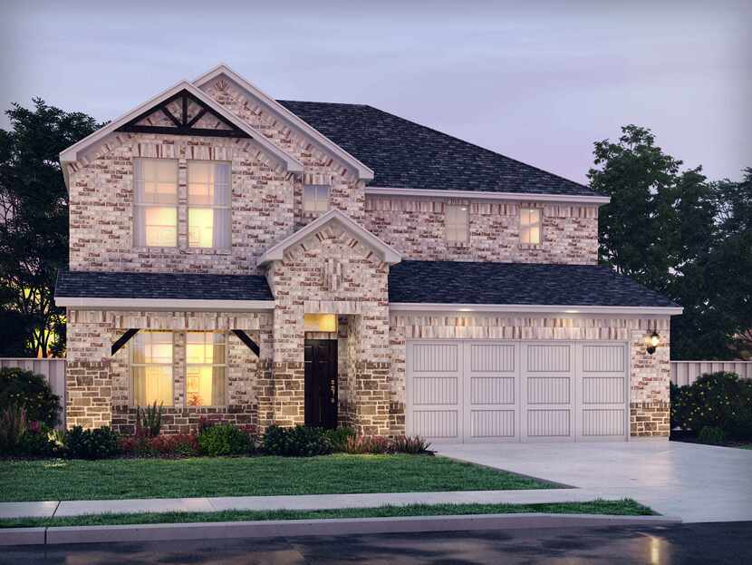 The Kings Ridge community in Denton will include 132 sites with one- and two-story houses.