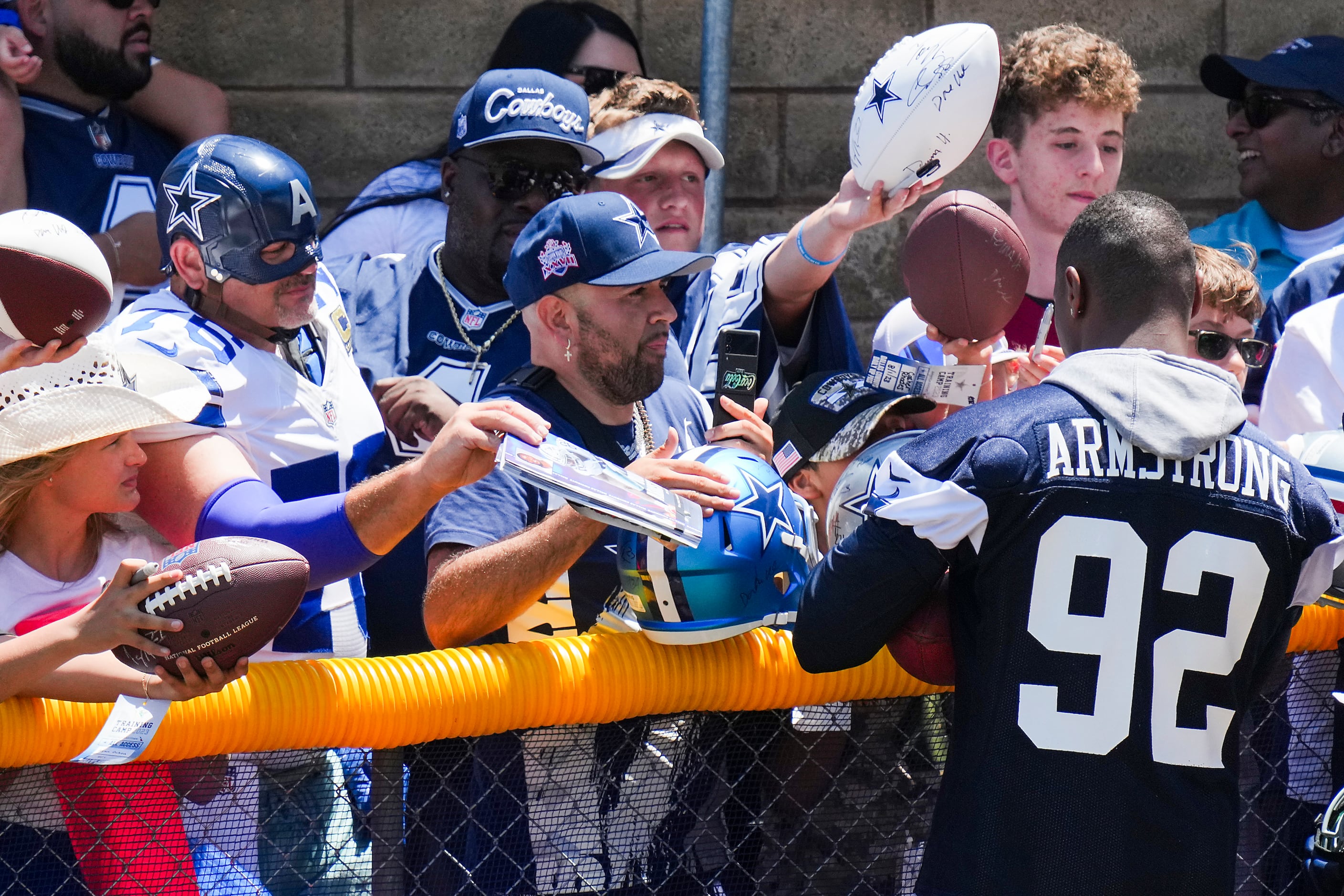 LIVE: White & Blue Practice  Dallas Cowboys 2023 