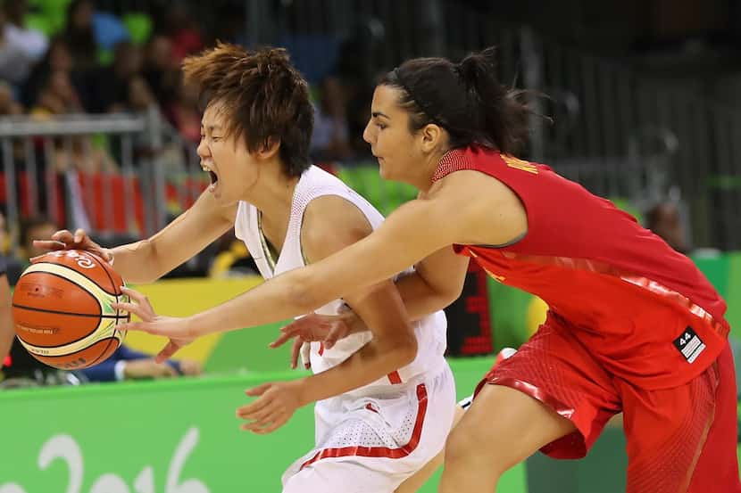 Leticia Romero es nueva jugadora de las Dallas Wings de la WNBA. (Getty Images/Rob Carr)
