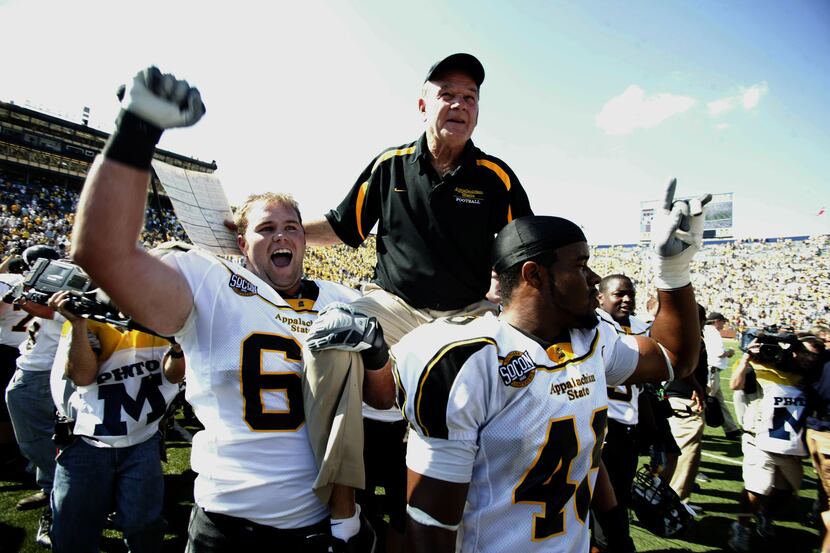 Wofford is trying to play the role of Appalachian State, an FCS school that took down No. 5...