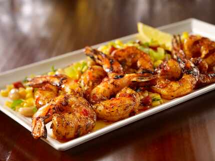 Here's the grilled jumbo shrimp spiedini from Maggiano's gluten free menu.
