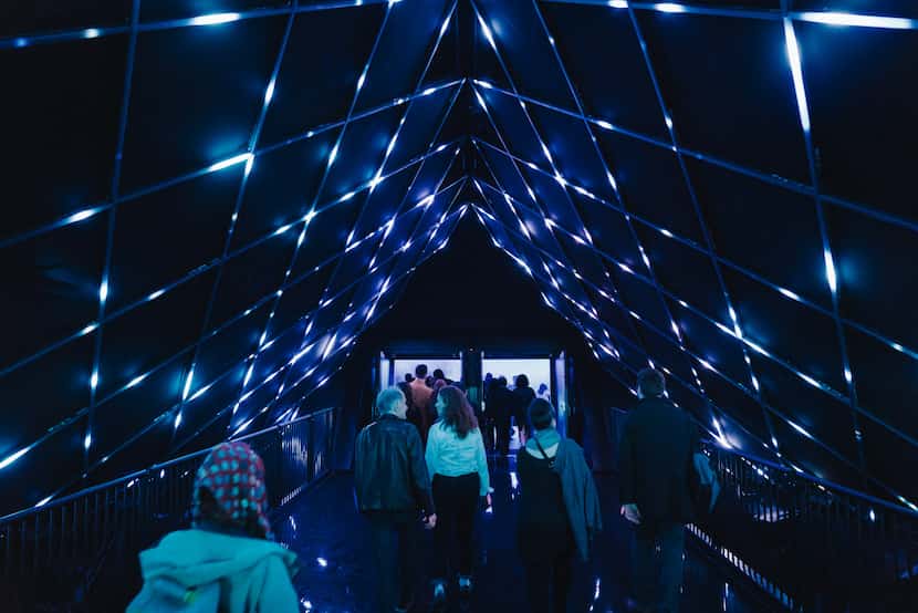 Inside PY1's 81-foot-tall pyramid-shaped space, guests can view two shows — "Stella: The...