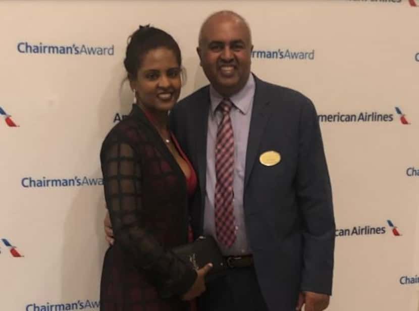 Adil Munir Yusuf, 52, has worked for American Airlines for 22 years as a mechanic and is...