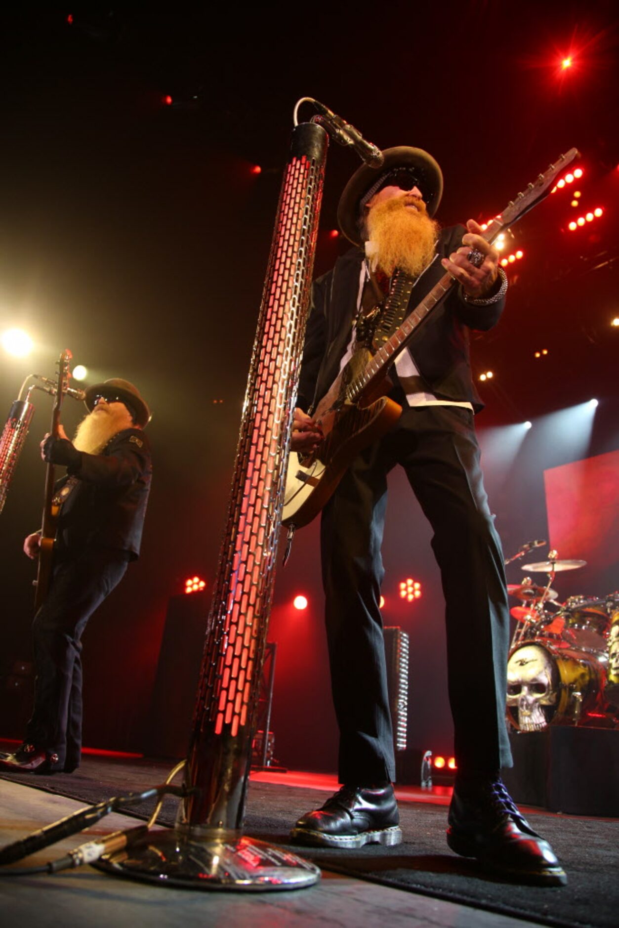 ZZ Top performs at Gexa Energy Pavilion in June. 