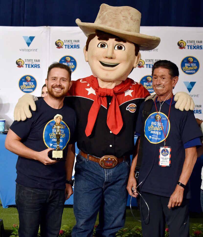 Justin Martinez, left, and his father Rudy Martinez, right, have been involved with the...