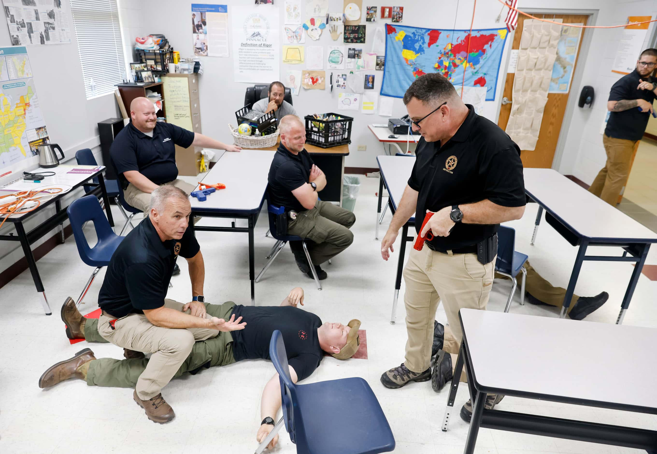 In case one doesn’t have a tourniquet, Advanced Law Enforcement Rapid Response Training...