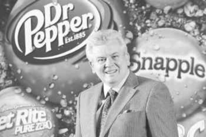  'We've got to get [children] off their rumps,' Dr Pepper Snapple CEO Larry Young told a New...