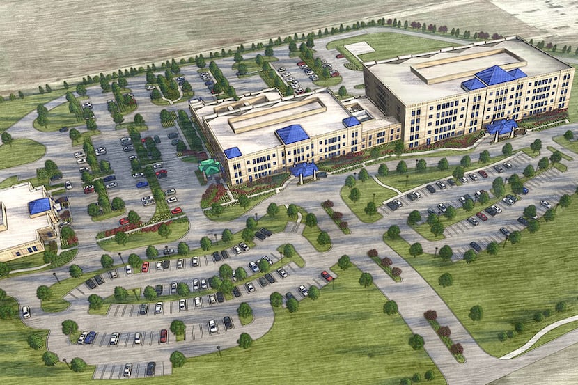 Cook Children's of Fort Worth plans a new children's hospital in Prosper, just 3 miles from...