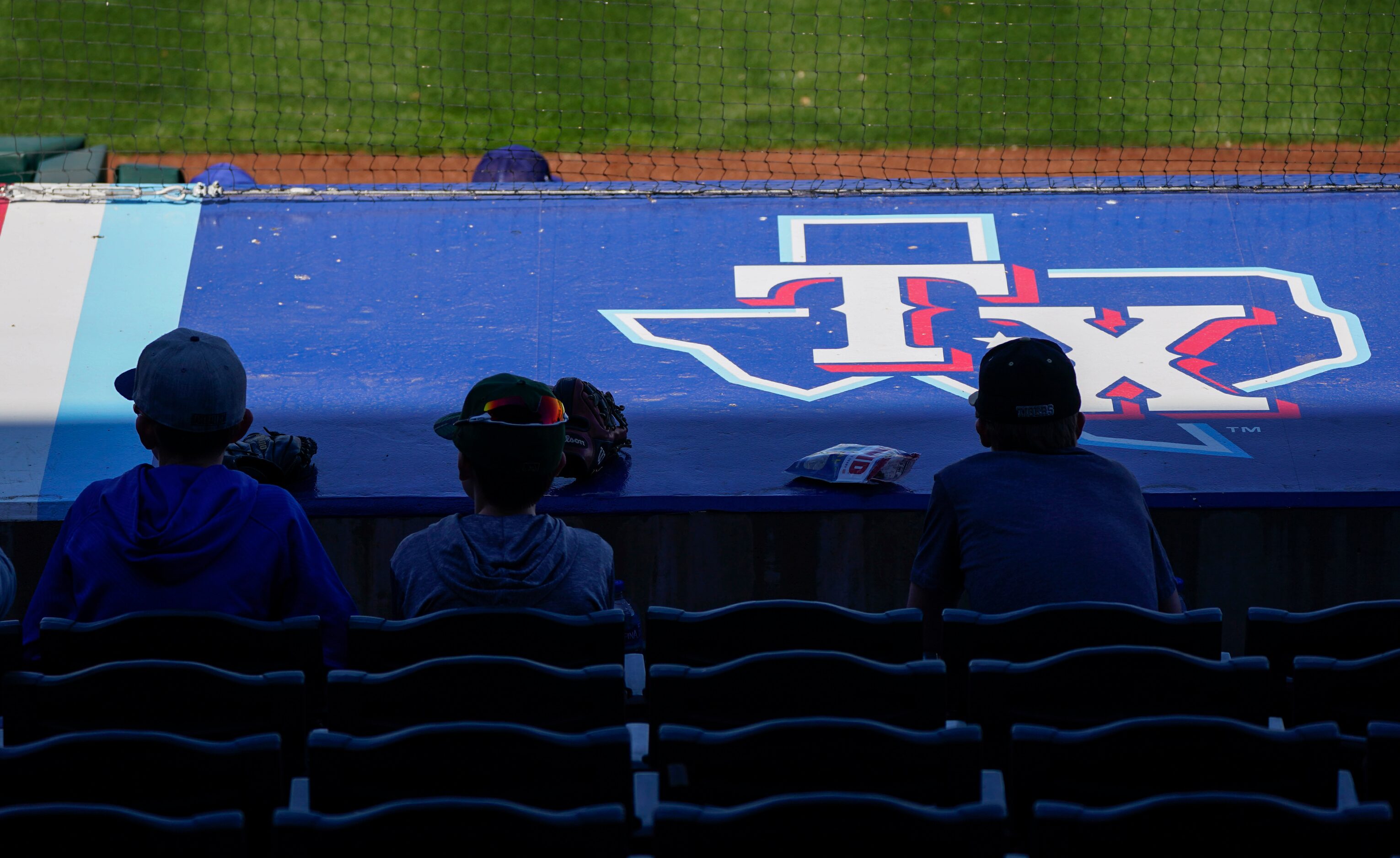 Baseball and their fans are back watching a minor league Spring Training game between the...