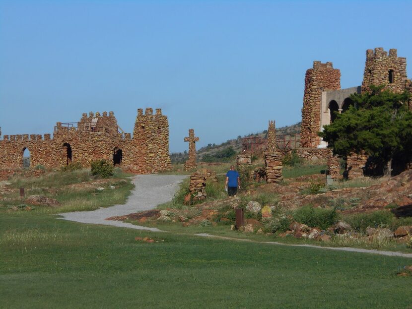 The Holy City of the Wichitas was built by founders who said the countryside reminded them...