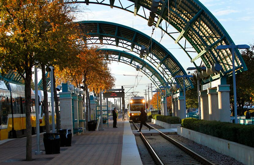 The K Avenue Lofts are planned next to DART's Parker Road Station in Plano. (Tom Fox/The...