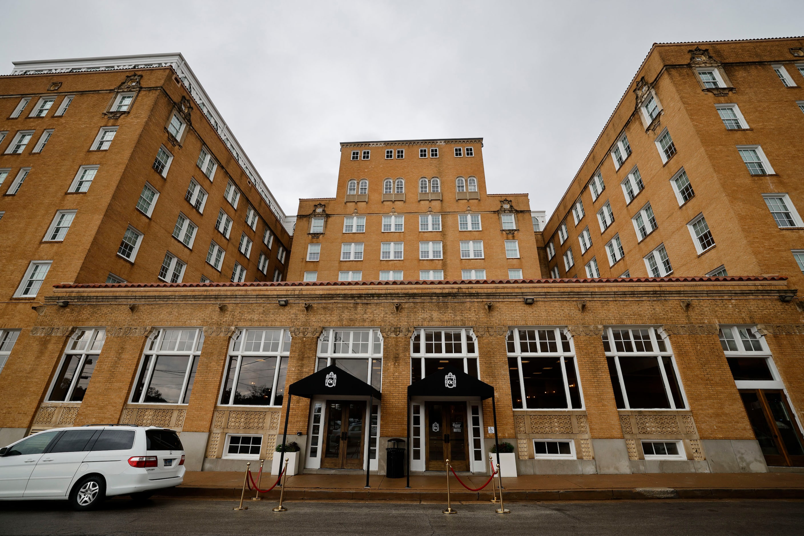 The Crazy Water Hotel in Mineral Wells has 62 hotel rooms. 