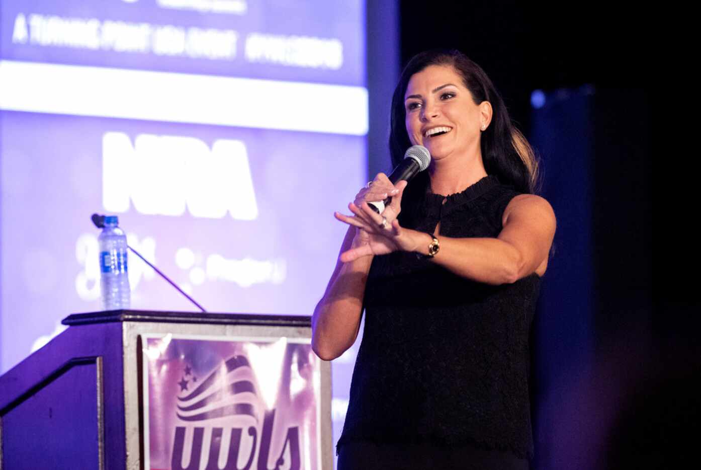 Conservative political commentator Dana Loesch speaks at the Turning Point USA Young Women's...