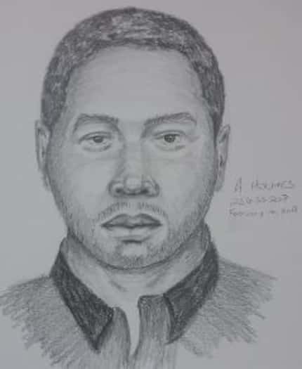 Composite sketch of the attacker