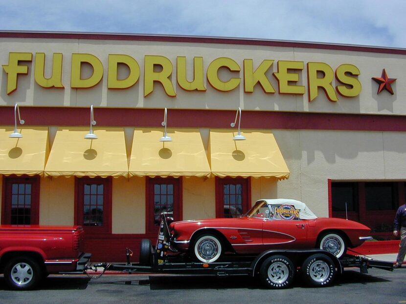 ORG XMIT: S0361412153_STAFF Gary Coleman's car at Fuddruckers in Irving for Charity Classic...