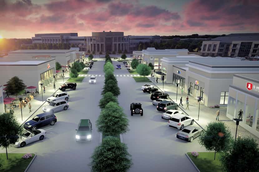 The City Point retail project is part of the redevelopment of the former North Hills Mall site.