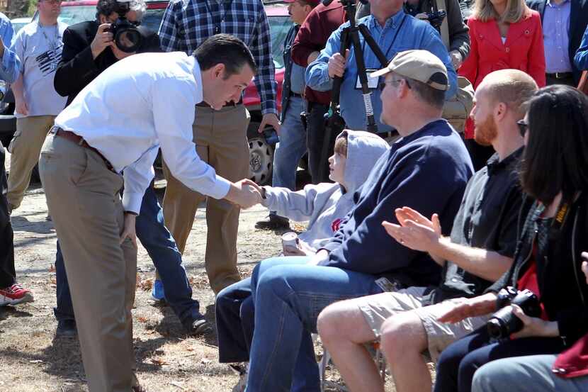  Cruz also touted his devotion to the Second Amendment at the Londonderry Fish and Game club...