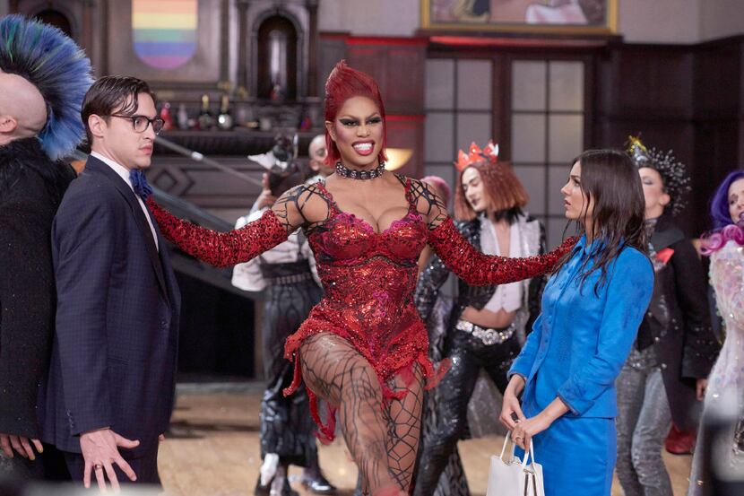 Laverne Cox as Dr. Frank-N-Furter is the highlight of Fox's lackluster remake of "The Rocky...