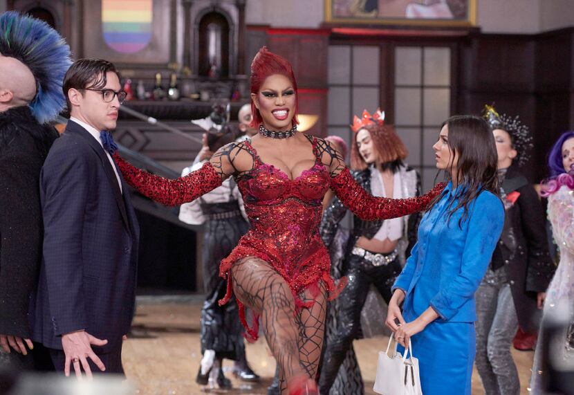 Laverne Cox as Dr. Frank-N-Furter is the highlight of Fox's lackluster remake of "The Rocky...