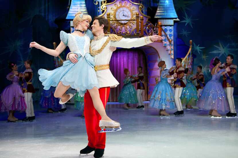 Disney On Ice – Dare to Dream se presenta desde el miércoles en Dallas. Foto Getty
