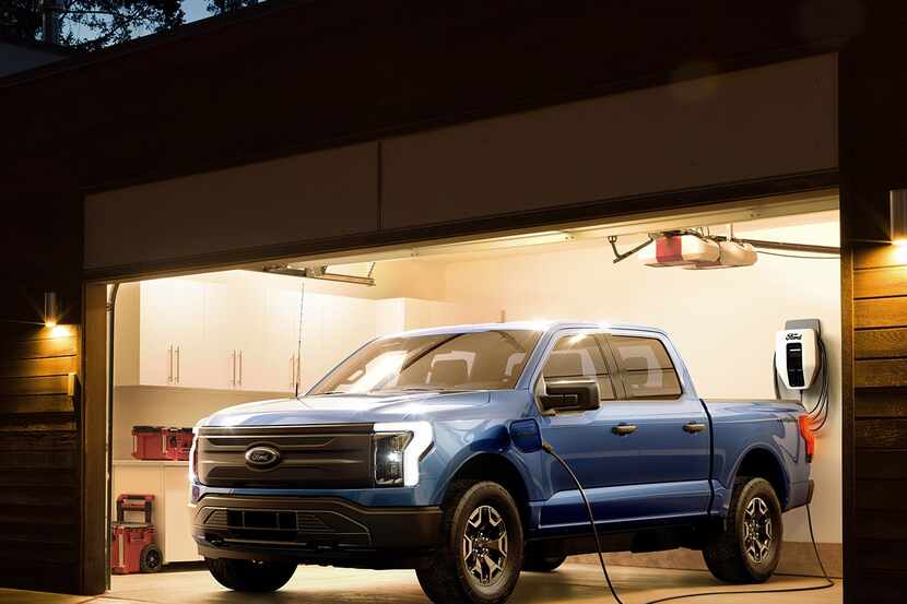 The 2022 Ford F-150 Lightning Pro.