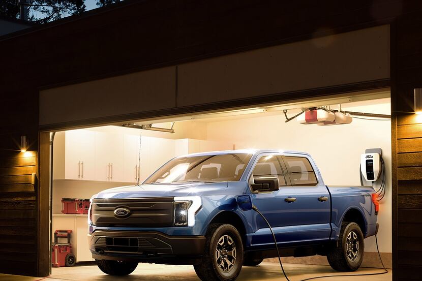 The 2022 Ford F-150 Lightning Pro.