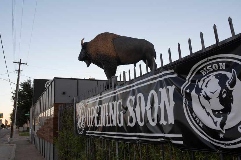 The Bison Bar & Grill officially opens Nov. 6, 2018. Its menu focuses on bison, a healthier...
