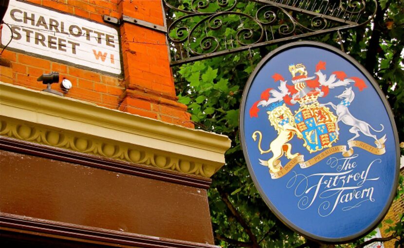 The Fitzroy Tavern in London, England hosts a regular Doctor Who gathering.