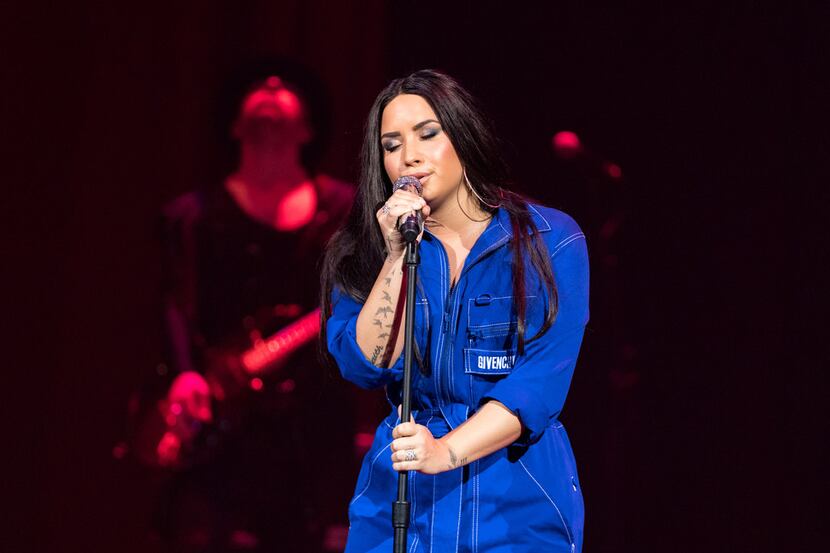 Demi Lovato performs live exclusively for American Airlines.