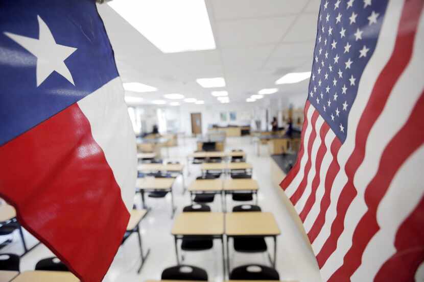 Texas schools received new A through F academic accountability grades based on how well they...