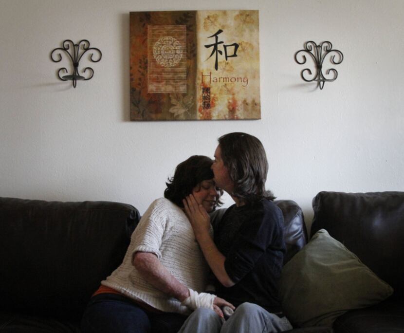 Dallas Wiens, who received the nation’s first full-face transplant last year, is engaged to...