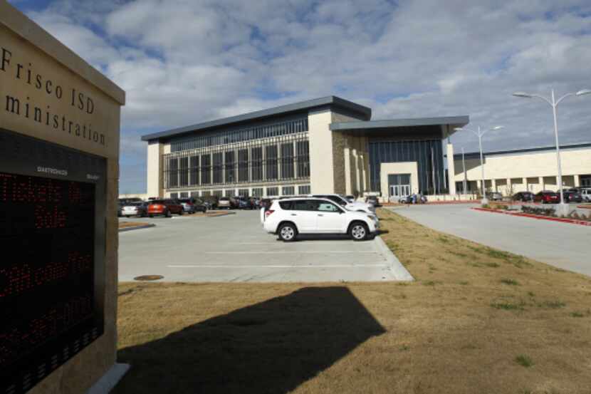 Frisco ISD’s new Administration Building in 2019.  The district canceled classes at Memorial...