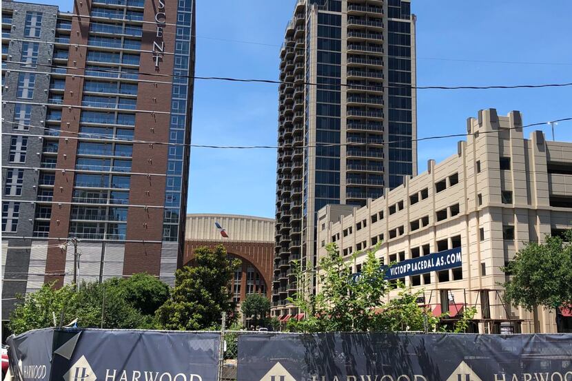 Harwood International's building site is on Caroline Street next to Victory Park.