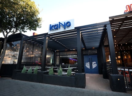 Kaiyo is on Lowest Greenville in Dallas. The word "kaiyo" means "ocean" in Japanese.