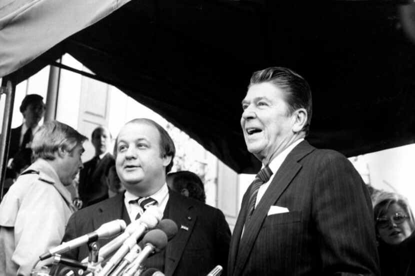 
James Brady was introduced as incoming White House press secretary by President-elect...