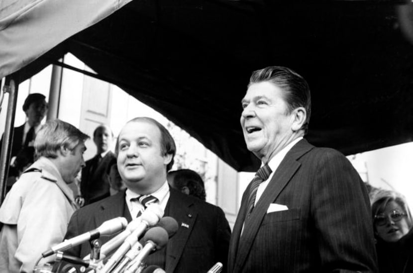 
James Brady was introduced as incoming White House press secretary by President-elect...