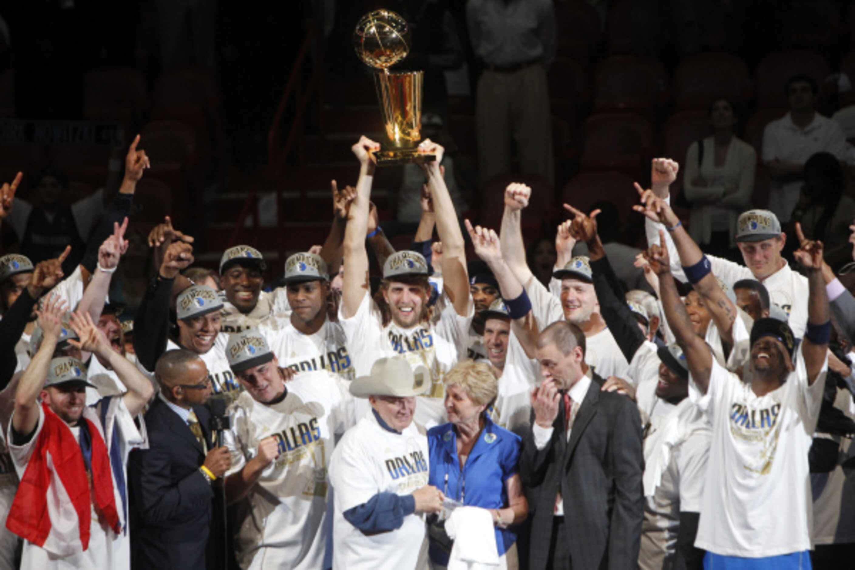 June 12: Mavs defeat Miami 105-95 to win their first NBA championship in the franchise’s...