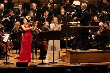 The Dallas Symphony Orchestra performs Xi Wang's YEAR 2020 with violinist Karen Gomyo and...