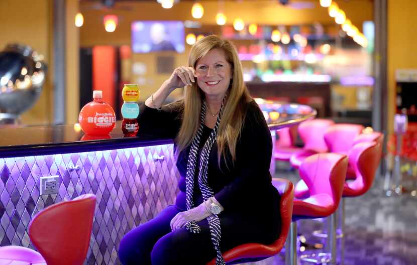 BuzzBallz CEO Merrilee Kick, at the BuzzBallz headquarters in Carrollton, Texas, Tuesday,...